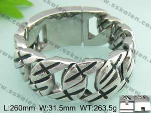 Stainless Steel Special Bracelet - KB29207-D
