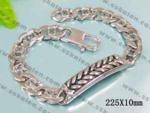Stainless Steel Bracelet  - KB23683-D