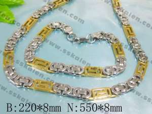  Fashion ss Jewelry Set - KS5684-H