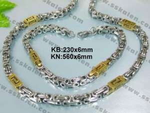 Fashion ss Jewelry Set - KS5983-H