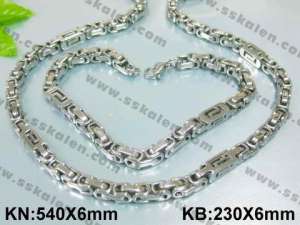 Fashion ss Jewelry Set - KS5985-H