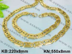 Fashion ss Jewelry Set - KS5997-H