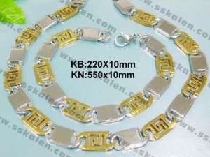 Fashion ss Jewelry Set - KS6032-H