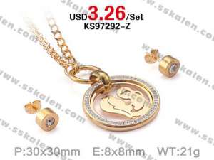 New Design Mothers Day Jewelry in Set - KS97292-Z