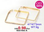 Loss Promotion Stainless Steel Jewelry Earrings Weekly Special - KE61456-K