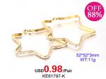 Loss Promotion Stainless Steel Jewelry Earrings Weekly Special - KE61797-K