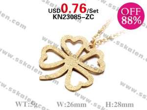 Loss Promotion Stainless Steel Necklaces Weekly Special - KN23085-ZC