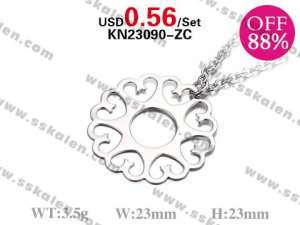 Loss Promotion Stainless Steel Necklaces Weekly Special - KN23090-ZC