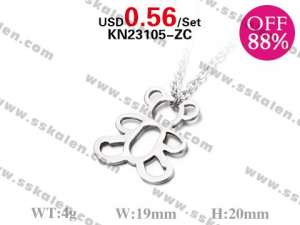 Loss Promotion Stainless Steel Necklaces Weekly Special - KN23105-ZC