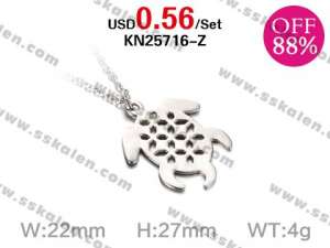 Loss Promotion Stainless Steel Necklaces Weekly Special - KN25716-Z