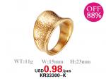 Loss Promotion Stainless Steel Jewelry Ring Weekly Special - KR33300-K
