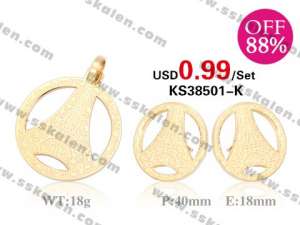 Loss Promotion Stainless Steel Jewelry Set Weekly Special - KS38501-K