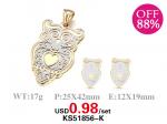 Loss Promotion Stainless Steel Jewelry Sets Weekly Special - KS51856-K