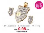 Loss Promotion Stainless Steel Jewelry Sets Weekly Special - KS55560-K