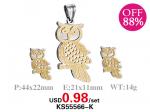 Loss Promotion Stainless Steel Jewelry Sets Weekly Special - KS55566-K