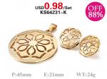 Loss Promotion Stainless Steel Jewelry Sets Weekly Special - KS64231-K