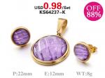 Loss Promotion Stainless Steel Jewelry Sets Weekly Special - KS64237-K