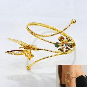 Stainless steel Arm Bangle - KAB001-BI