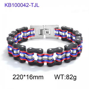 Stainless Steel Bicycle Bracelet - KB100042-TJL