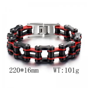 Stainless Steel Bicycle Bracelet - KB100050-TJL