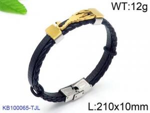Leather Bracelet - KB100065-TJL