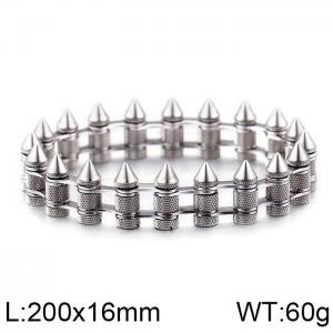 Stainless Steel Bicycle Bracelet - KB100105-K