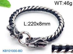 Stainless Steel Bracelet(Men) - KB101000-BD