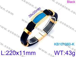 Leather Bracelet - KB101060-K