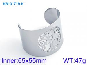 Stainless Steel Bangle - KB101719-K