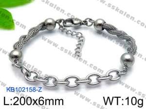Stainless Steel Bracelet(women) - KB102158-Z