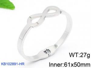 Stainless Steel Bangle - KB102891-HR