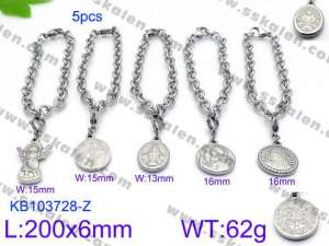 Stainless Steel Bracelet(women) - KB103728-Z