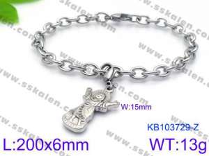 Stainless Steel Bracelet(women) - KB103729-Z