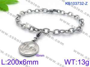 Stainless Steel Bracelet(women) - KB103732-Z