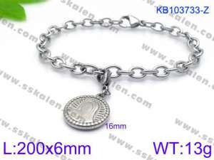 Stainless Steel Bracelet(women) - KB103733-Z