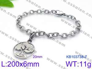 Stainless Steel Bracelet(women) - KB103738-Z