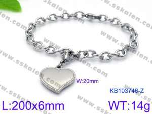 Stainless Steel Bracelet(women) - KB103746-Z