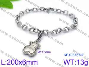 Stainless Steel Bracelet(women) - KB103757-Z