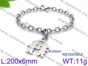 Stainless Steel Bracelet(women) - KB103760-Z