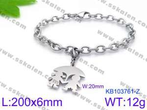 Stainless Steel Bracelet(women) - KB103761-Z