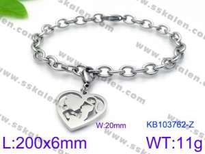 Stainless Steel Bracelet(women) - KB103762-Z
