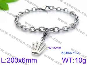 Stainless Steel Bracelet(women) - KB103771-Z
