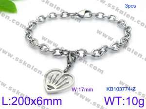 Stainless Steel Bracelet(women) - KB103774-Z
