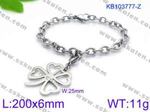 Stainless Steel Bracelet(women) - KB103777-Z
