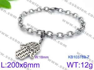 Stainless Steel Bracelet(women) - KB103789-Z
