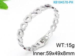 Stainless Steel Bangle - KB104570-PH