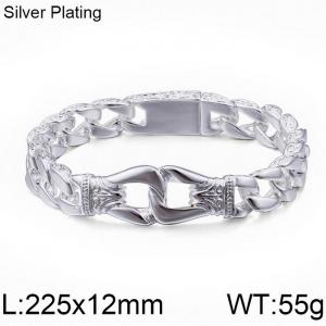Silver-plating Bracelet - KB104626-K