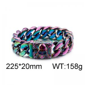 Stainless Steel Special Bracelet - KB104629-K