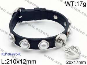 Leather Bracelet - KB104923-K