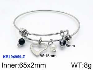 Stainless Steel Bangle - KB104959-Z
